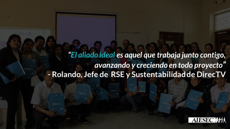 Entrevista a Rolando Dávila, Jefe de RSE y Sustentabilidad de DirecTV