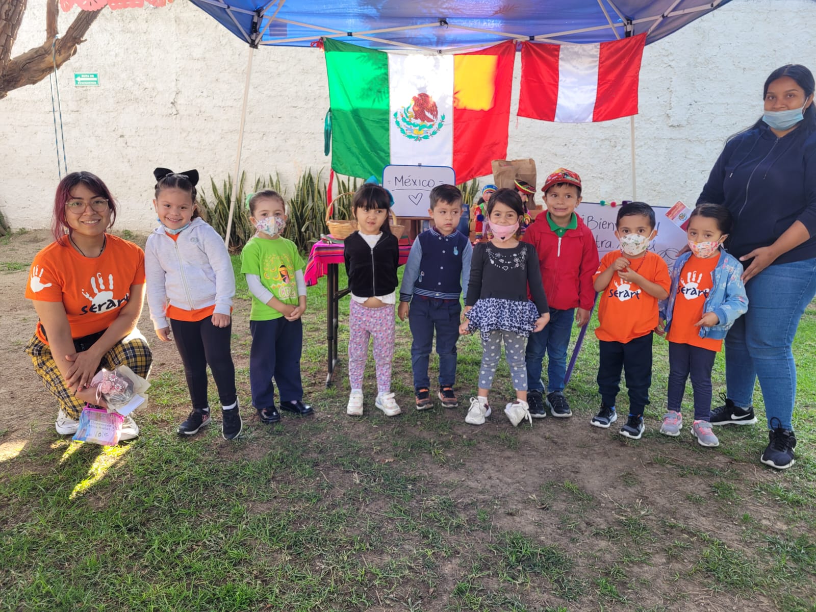 Voluntariado con niños en México